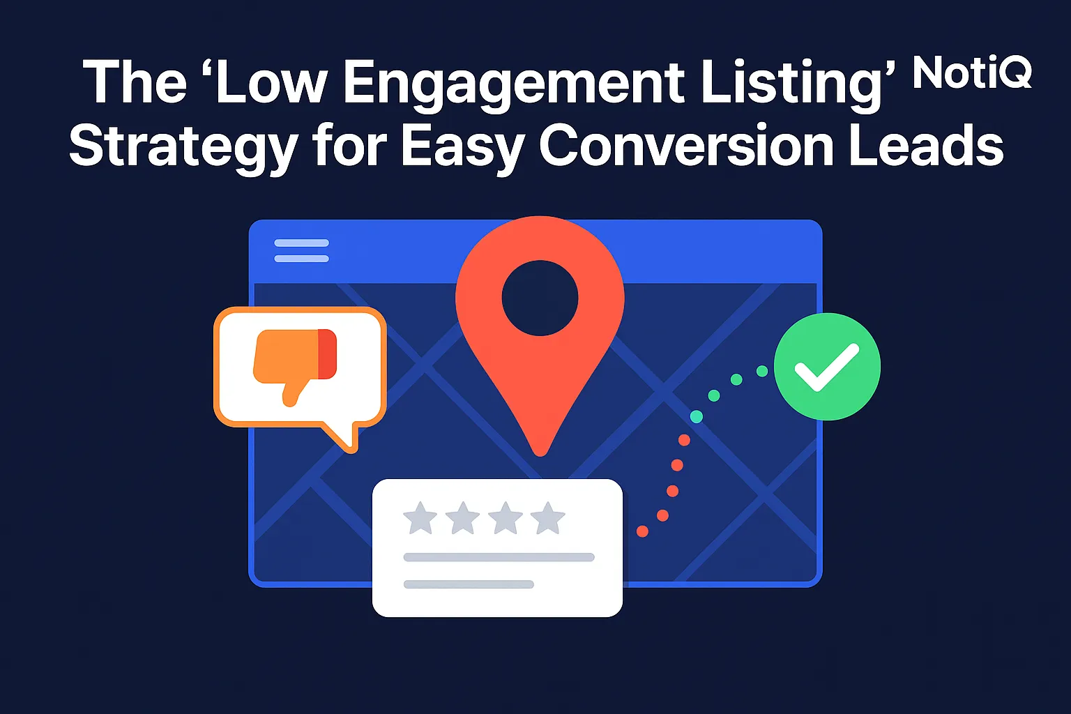 A marketer analyzing Google Maps with listings highlighted, focusing on gaps for optimizing local SEO leads.